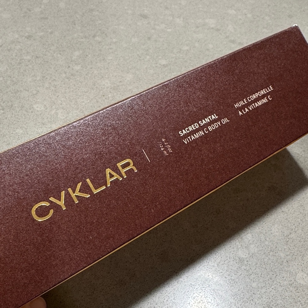 Cyklar Vitamin C Body Oil